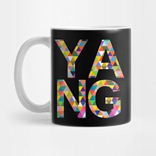 Yang, name, typography Mug